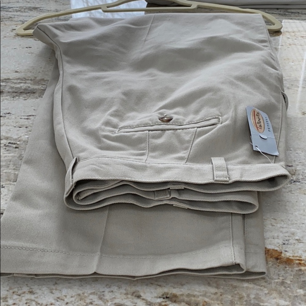 Beige Talbots pants never worn